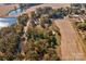 Aerial view of property highlighting home and adjacent land at 2926 Englewood Dr, Shelby, NC 28150