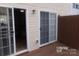 Small deck or patio with sliding glass doors at 14121 Winford Ln, Charlotte, NC 28262