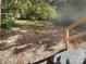 Wooded backyard offering a peaceful, private setting at 2614 Bancroft St, Charlotte, NC 28206