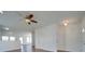 Bright living room featuring hardwood floors and high ceilings at 620 Smokehouse Ln, Albemarle, NC 28001