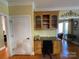 Built-in desk and upper cabinets in kitchen area at 103 Berea Baptist Church Rd, Stanfield, NC 28163