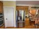 Stainless steel refrigerator in kitchen at 103 Berea Baptist Church Rd, Stanfield, NC 28163