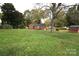 Large backyard with shed and plenty of green space at 2427 Rhyneland St, Gastonia, NC 28054