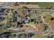 Aerial view showing home's location and lot lines at 104 Leslie Loop, Mooresville, NC 28115
