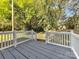 Private deck overlooking a spacious backyard at 728 Jefferson Ave, Rock Hill, SC 29730