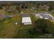 Aerial view showcasing the building and surrounding area at 907 Bethlehem Rd, Kings Mountain, NC 28086