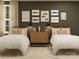 Bedroom with twin beds and vintage car art at 4476 Potter Wheel Dr, Fort Mill, SC 29715