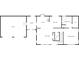 Single-story home floor plan showcasing a large living room and primary bedroom at 1259 Blacksnake Rd, Stanley, NC 28164