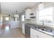 Kitchen with granite countertops and stainless steel appliances at 503 Cherry St, Belmont, NC 28012