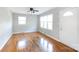 Living room with hardwood floors and lots of natural light at 503 Cherry St, Belmont, NC 28012