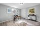 Home office with a desk, chair and stylish decor at 3925 Phelps Rd, Vale, NC 28168