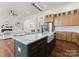 Open concept kitchen with a large island and modern finishes at 108 Augusta Ln, Shelby, NC 28150
