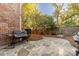 Flagstone patio with built-in grill at 715 Myrtle Dr, Rock Hill, SC 29730