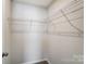 Wire shelving in a spacious closet at 14917 Tamarack Dr, Charlotte, NC 28278