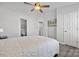 Main bedroom with private bathroom access at 4211 Center Place Dr, Harrisburg, NC 28075