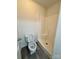 Simple bathroom with toilet and shower at 2123 Carriage Woods Ln, Kannapolis, NC 28081