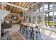 Lakefront dining area with wall-to-wall windows and a view at 364 Catalina Dr, Mooresville, NC 28117