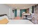 Charming bedroom with bunk beds and teal accent wall at 364 Catalina Dr, Mooresville, NC 28117