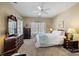 Bright bedroom with carpeted floors and ample closet space at 1410 4Th Street Nw Dr # 301, Hickory, NC 28601