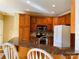 Spacious kitchen featuring granite countertops and stainless steel appliances at 1820 31St Avenue Ne Ln, Hickory, NC 28601