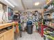 Well-equipped workshop with ample storage and workbench at 624 Dogwood Rd, Statesville, NC 28677