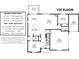 First floor plan showcasing the layout of the home at 7006 Garden Hill Dr, Huntersville, NC 28078