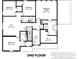 Second floor layout including bedrooms and a loft at 7006 Garden Hill Dr, Huntersville, NC 28078