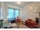 Bedroom with window, closet, and pet beds at 831 College Ave, Shelby, NC 28152