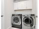 Convenient laundry room with washer and dryer included at 303 Grove Gate Ln, Indian Trail, NC 28079
