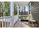 Private deck with wooded views, perfect for relaxing at 303 Grove Gate Ln, Indian Trail, NC 28079