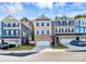 Modern 3-story townhome with 2-car garage, and neutral tones at 303 Grove Gate Ln, Indian Trail, NC 28079