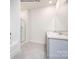 Double vanity bathroom with a shower and garden tub at 8047 Plymouth Dr, Sherrills Ford, NC 28673