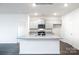 Modern kitchen featuring granite countertops and stainless steel appliances at 8047 Plymouth Dr, Sherrills Ford, NC 28673