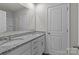Bathroom boasts double vanity with granite countertop at 1403 Gentry Pl, Salisbury, NC 28146