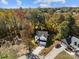 New construction home in wooded area, aerial view at 1403 Gentry Pl, Salisbury, NC 28146
