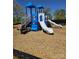 Modern playground featuring slides and climbing areas at 2572 Blue Sky Meadows Dr, Monroe, NC 28110