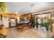 Kitchen with wood cabinets, tile floor, and breakfast bar at 108 Leslie Dr, Shelby, NC 28152