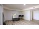 Spacious finished basement with vinyl flooring and plenty of light at 3995 Burton Ln, Denver, NC 28037