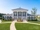 Community clubhouse with a classic design at 9736 Inkberry Dr, Gastonia, NC 28056