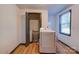 Laundry room with washer and dryer, and good storage space at 710 W Elm St, Shelby, NC 28150