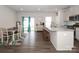 Modern kitchen with island and breakfast area at 128 Hamrick Rd, Gastonia, NC 28056