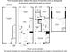 Floorplan of a two-story home with 2-car garage at 1423 Collier Walk Aly # Csw0210, Charlotte, NC 28205