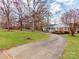 Curving driveway leading to charming brick ranch house at 808 Linwood Rd, Kings Mountain, NC 28086