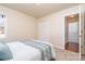 Bright bedroom with double door closet and hardwood floor at 1009 Amber Ct, China Grove, NC 28023