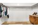 Spacious walk-in closet with wood floors and ample shelving at 3635 Tryon Courthouse Rd, Cherryville, NC 28021