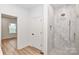 Spa-like bathroom with a large walk-in shower and marble tile at 106 Pinecrest Dr, Shelby, NC 28152