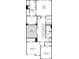 Second floor plan displaying an owner's suite, two additional bedrooms, and laundry at 1186 Lost Cove Rd, Indian Land, SC 29707