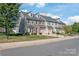 Attractive two-story townhome with stone accents at 9510 Birkwood Ct, Charlotte, NC 28278