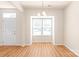 Light and airy dining area with hardwood floors and bay window at 9510 Birkwood Ct, Charlotte, NC 28278