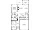 Main floor plan features open concept kitchen, Gathering room, and primary bedroom suite at 885 Exeter Dr, Sherrills Ford, NC 28673